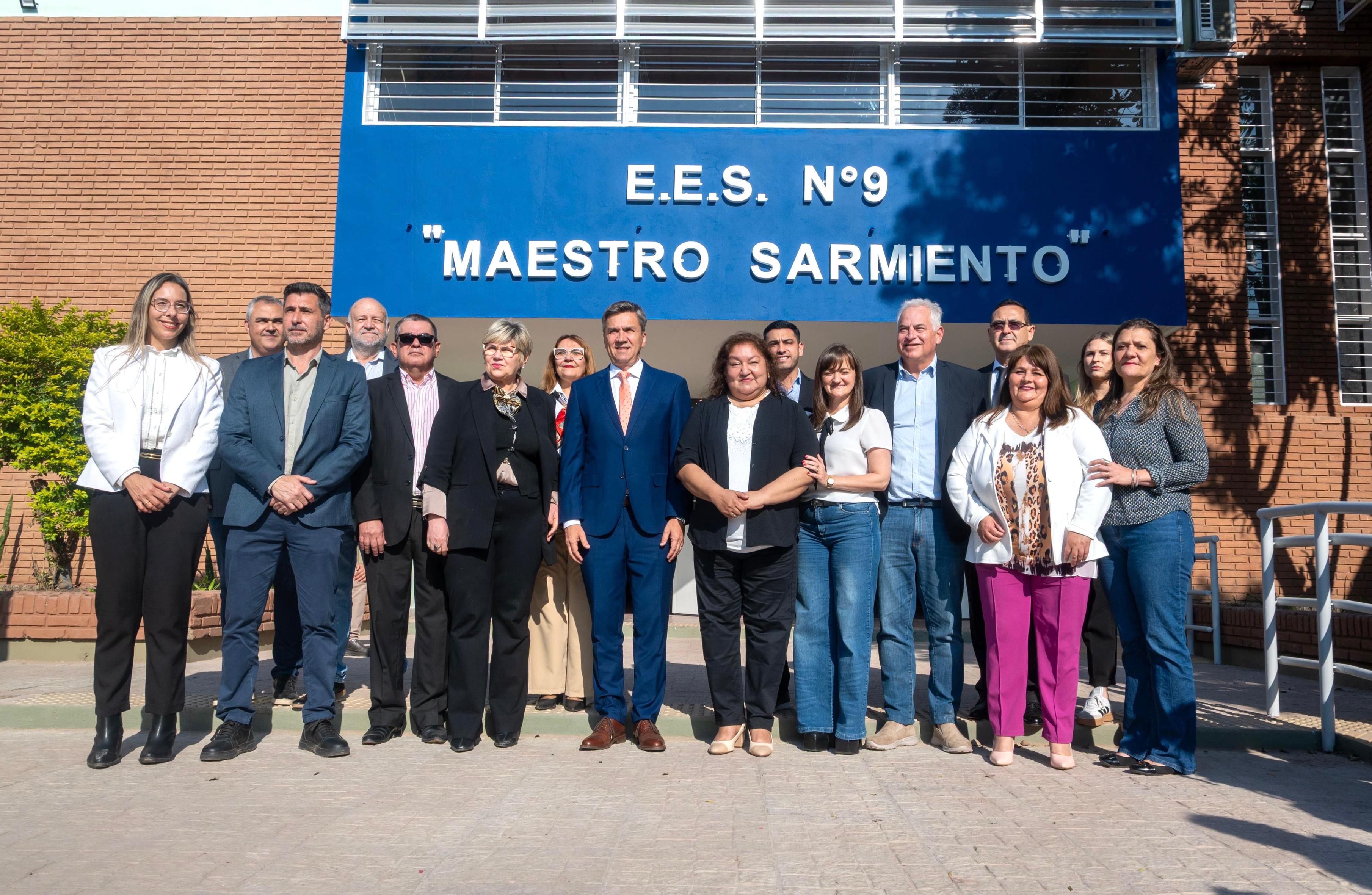 UN DÍA HISTÓRICO: DESPUÉS DE 6 AÑOS, EL “BACHI” 9 DE VILLA ÁNGELA, VOLVIÓ A SU RENOVADO EDIFICIO