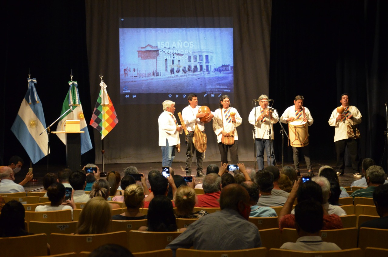 Acto por los 150 años de la Creación de la Gobernación del Chaco  Sager: “Con este homenaje revalorizamos nuestra identidad e interculturalidad como chaqueños”