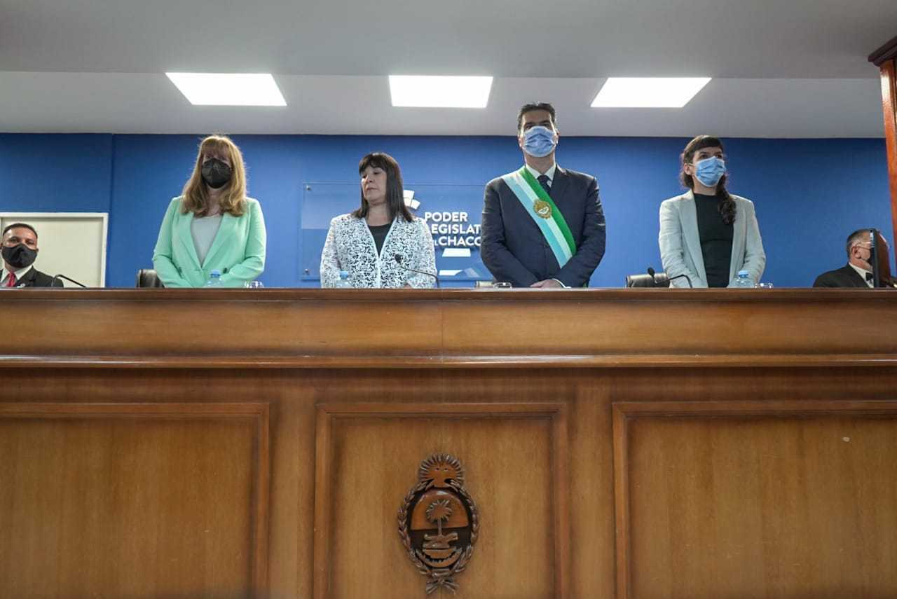 ANUNCIÓ QUE SE CREARÁ EL MINISTERIO DE AMBIENTE Capitanich inauguró un nuevo período de sesiones ordinarias e hizo un llamado amplio para la construcción de consensos
