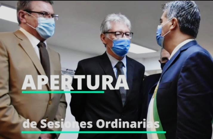 APERTURA DE LAS SESIONES ORDINARIAS “Fue un discurso claro, contundente y planificado”, destacó Honcheruk