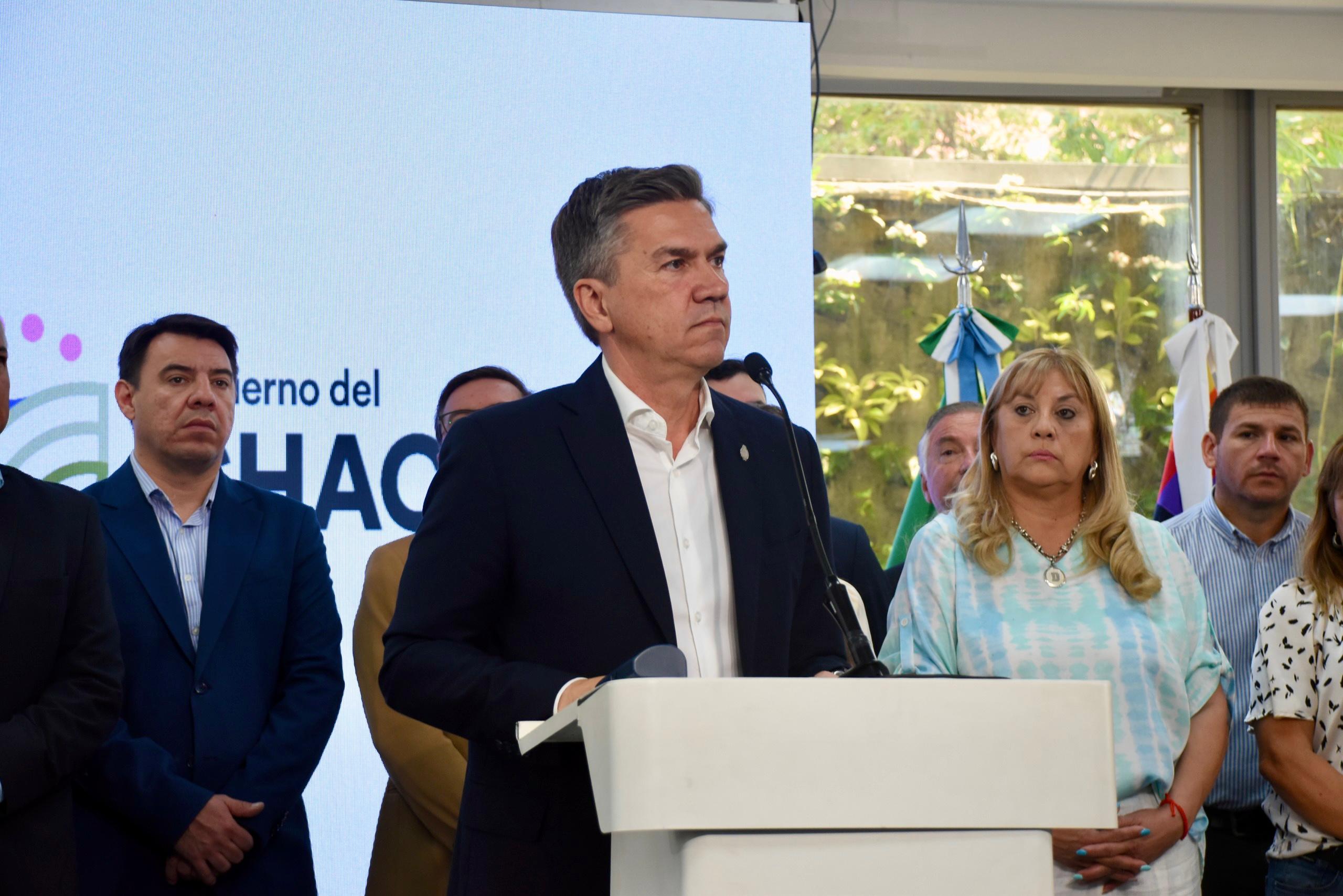*GOBERNADOR ZDERO: “ASISTIMOS A UN NUEVO GOLPE HACIA TODOS LOS CHAQUEÑOS”*