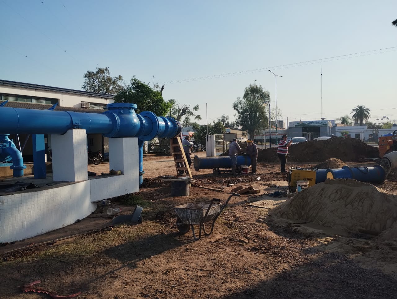 SAMEEP PONE EN FUNCIOMIENTO NUEVA IMPULSIÓN DEL SERVICIO DE AGUA POTABLE EN VILLA ANGELA