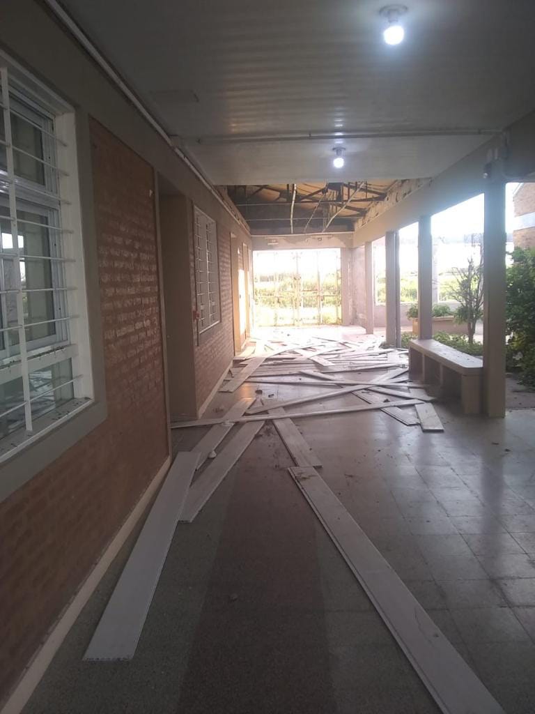 EDUCACIÓN RELEVA DAÑOS CAUSADOS POR EL TEMPORAL EN ESCUELAS DEL SUDOESTE CHAQUEÑO