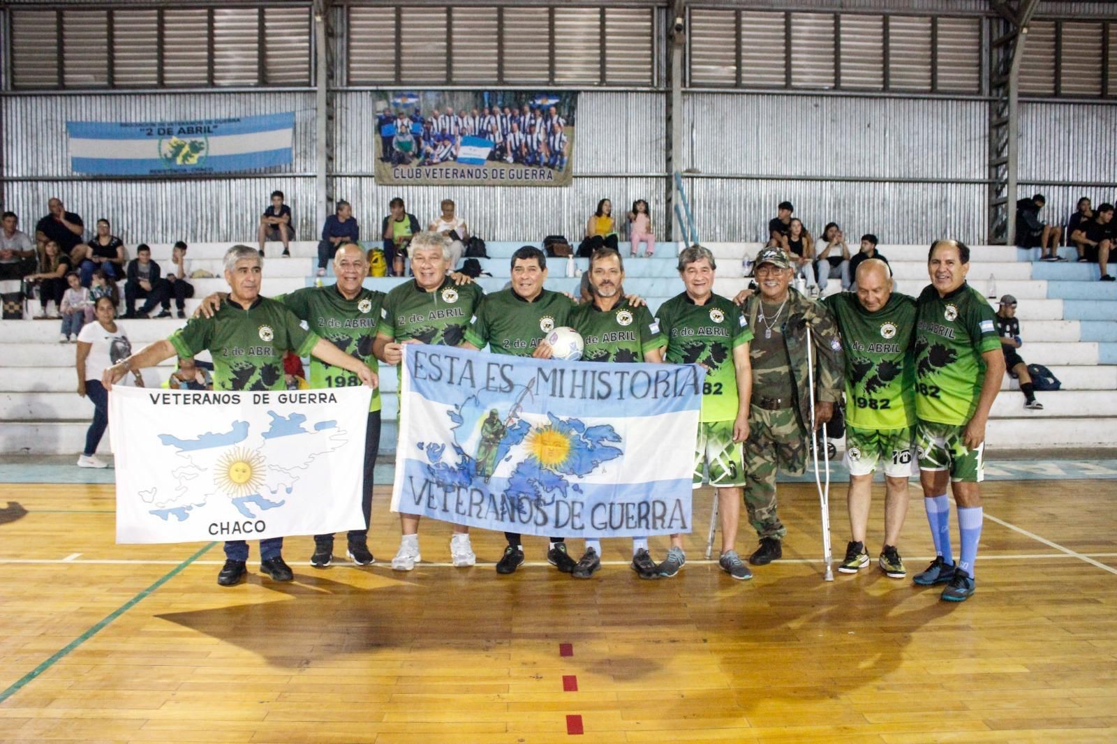 *&rdquo;MALVINAS MEMORIA VIVA&rdquo;: JORNADA RECREATIVA Y DEPORTIVA EN EL POLIDEPORTIVO JAIME ZAPATA&rdquo;*