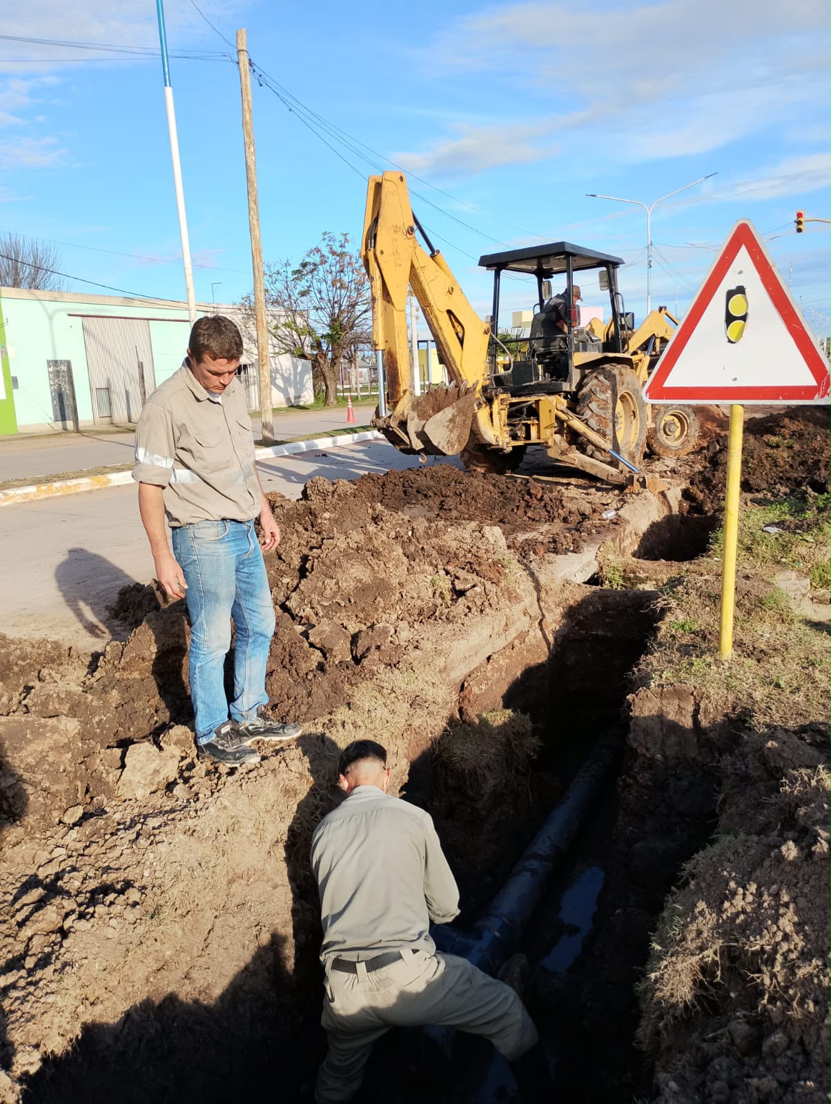 SAMEEP: M&Aacute;S DE 400 FAMILIAS DE VILLA BERTHET ACCEDER&Aacute;N AL AGUA POTABLE GRACIAS A UNA NUEVA RED MAESTRA*