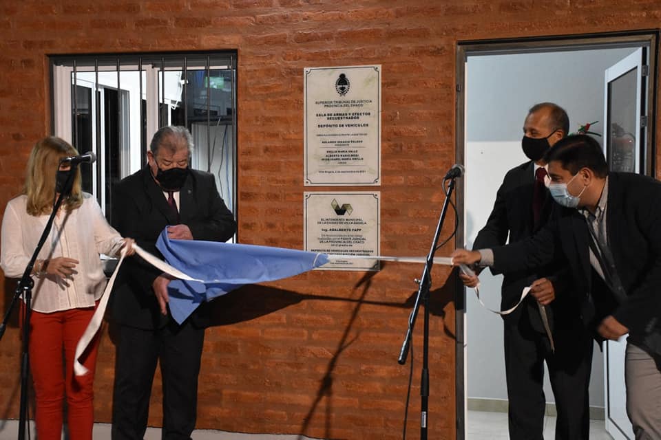 PAPP INAUGURÓ PREDIO PARA DEPÓSITOS DE VEHÍCULOS DEL PODER JUDICIAL 