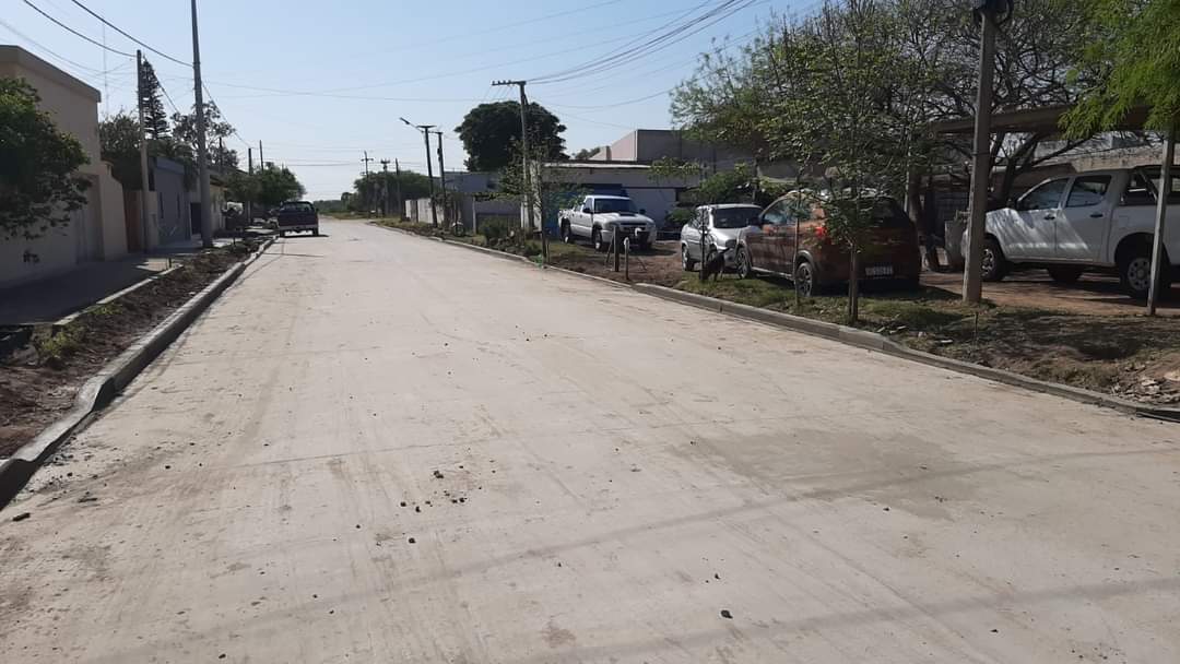 VILLA ANGELA: LA MUNICIPALIDAD CONTINÚA CON LAS OBRAS DE PAVIMENTO