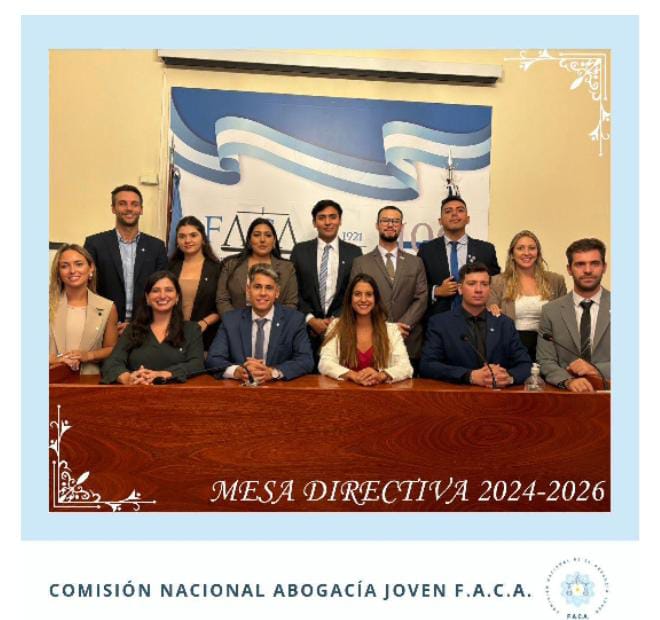 JOVENES ABOGADOS Y ABOGADAS: NUEVAS AUTORIDADES NACIONALES – PERIODO 2024/2026