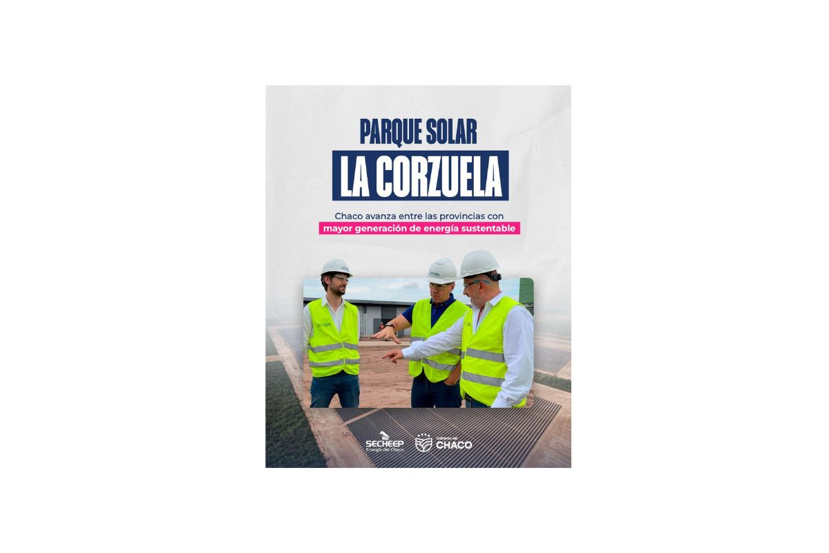 PARQUE SOLAR “LA CORZUELA”: UNA OBRA QUE FORTALECE LA TRANSICIÓN ENERGÉTICA DE LA PROVINCIA