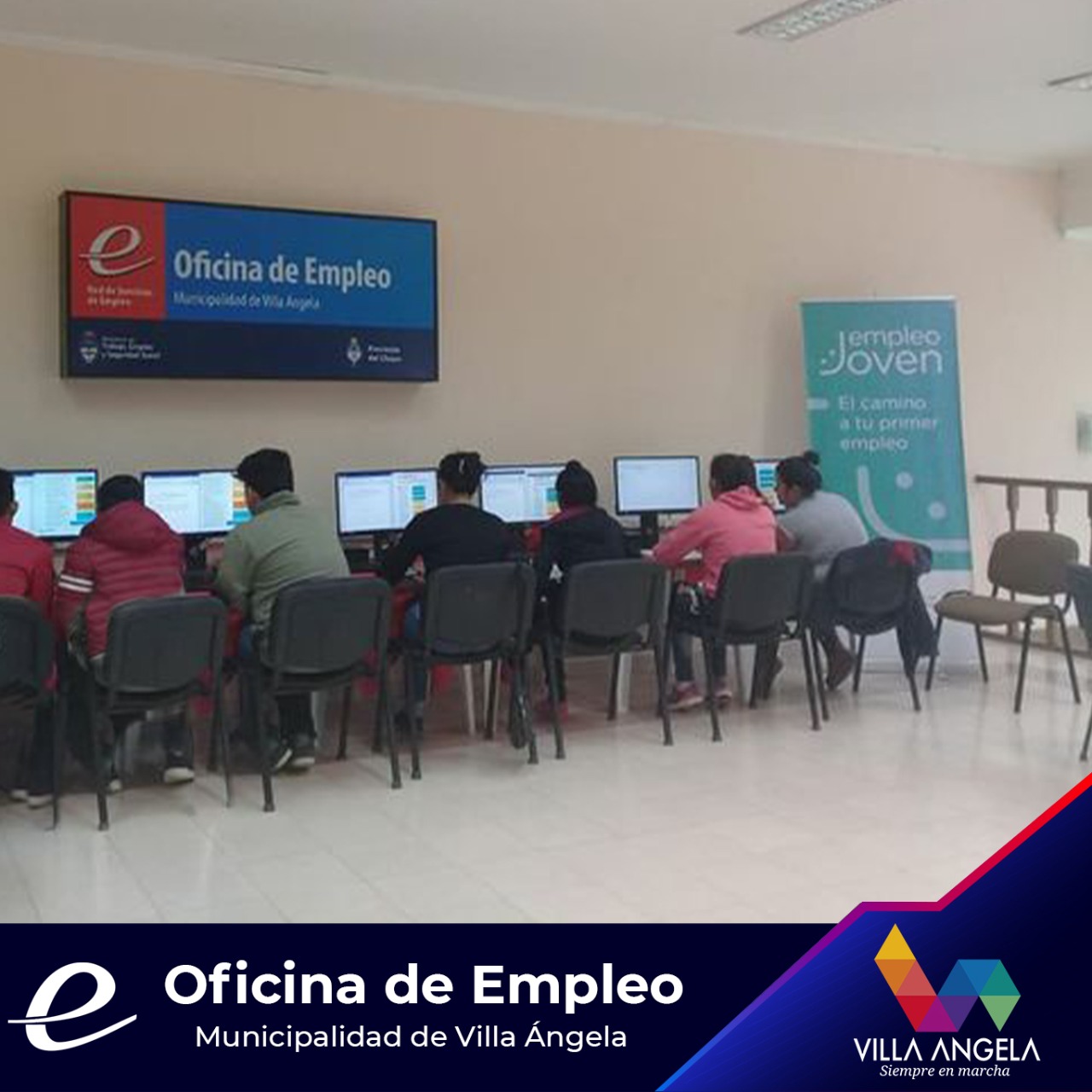 VILLA ANGELA: LA OFICINA DE EMPLEO DEL MUNICIPIO DARÁ INICIO A LOS TALLERES PARA JÓVENES