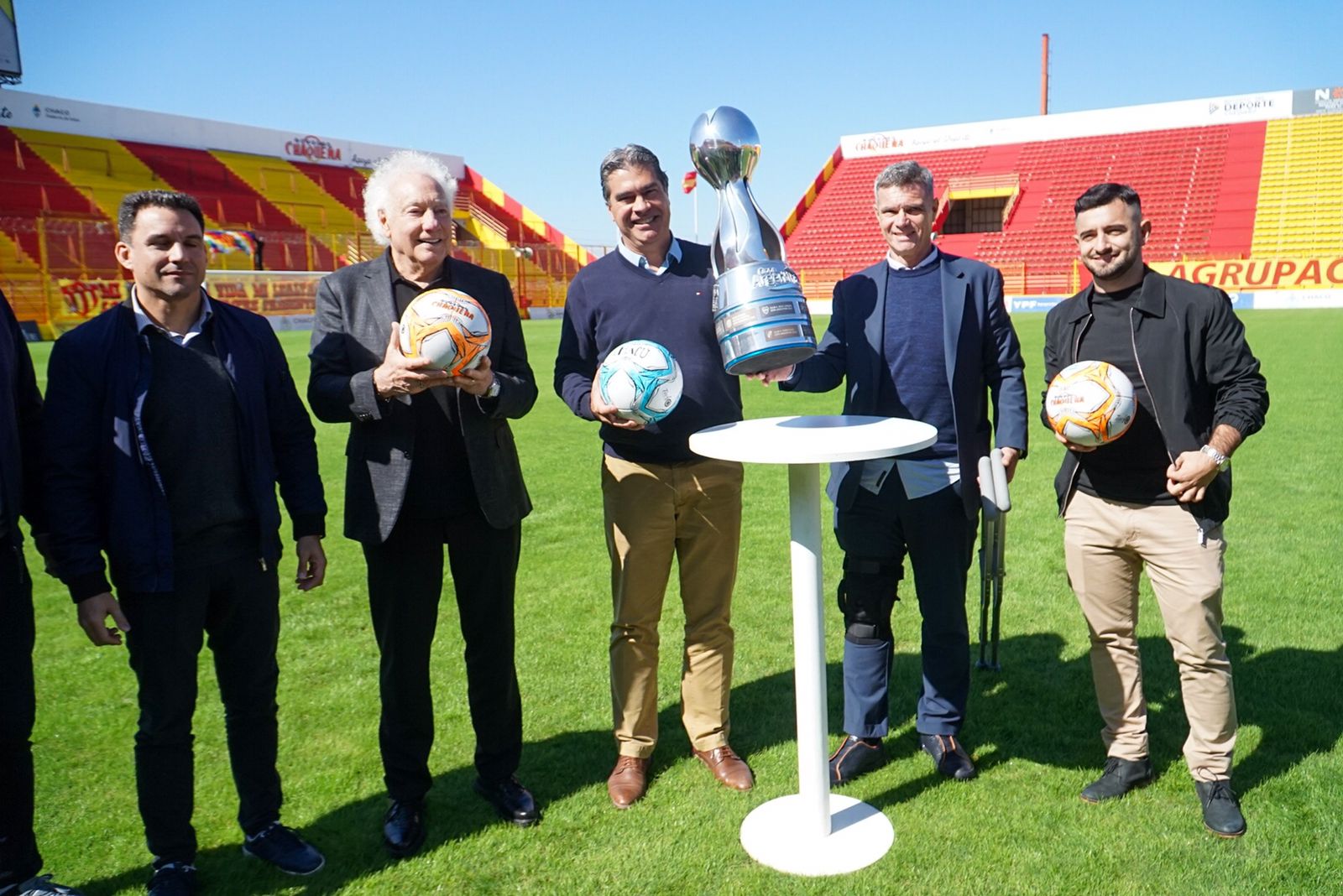EL GOBERNADOR OFICIALIZÓ EL REGRESO DE LA COPA ARGENTINA AL CHACO