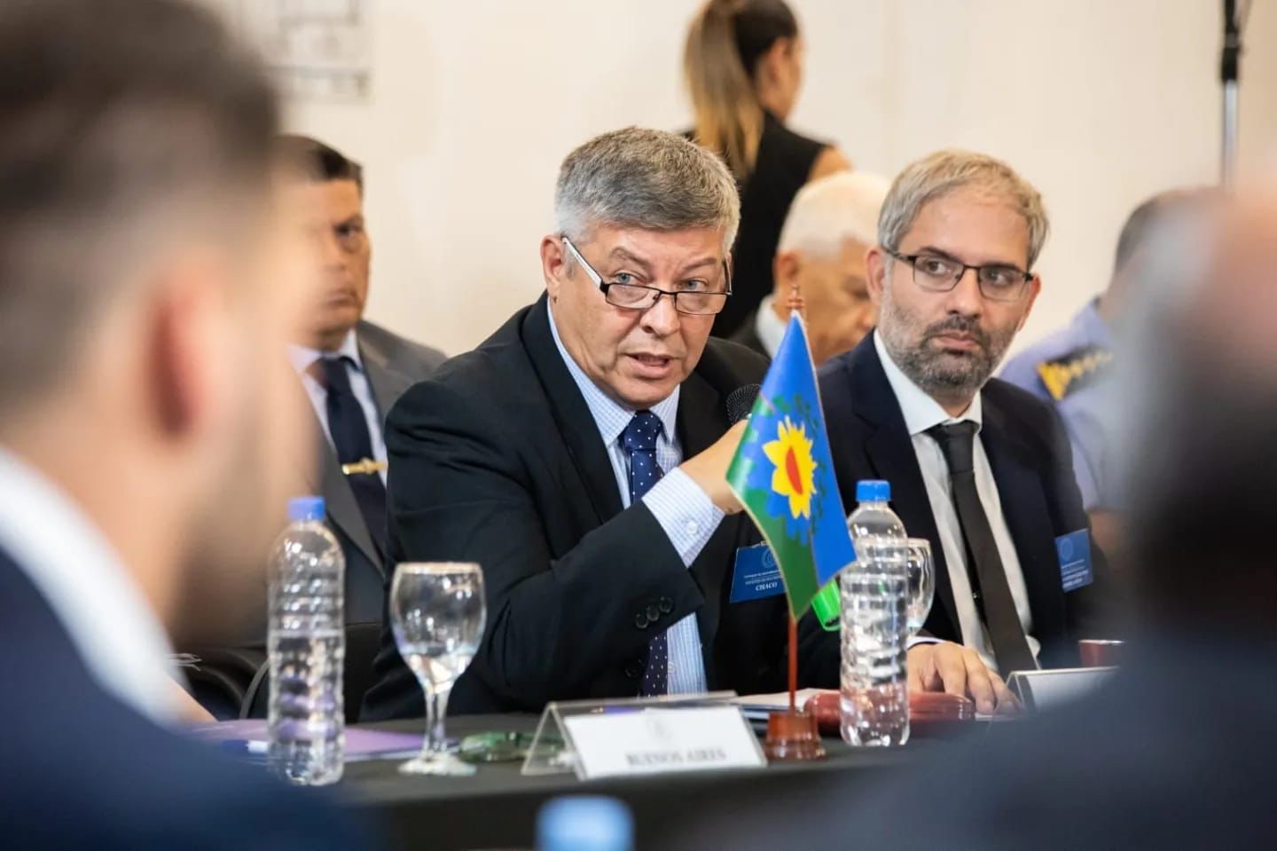 *BS. AS: EL MINISTRO DE SEGURIDAD JUNTO A LOS SUBSECRETARIOS Y LA CÚPULA POLICIAL ESTUVIERON EN EL 1er. ENCUENTRO DEL CONSEJO DE SEGURIDAD INTERIOR*