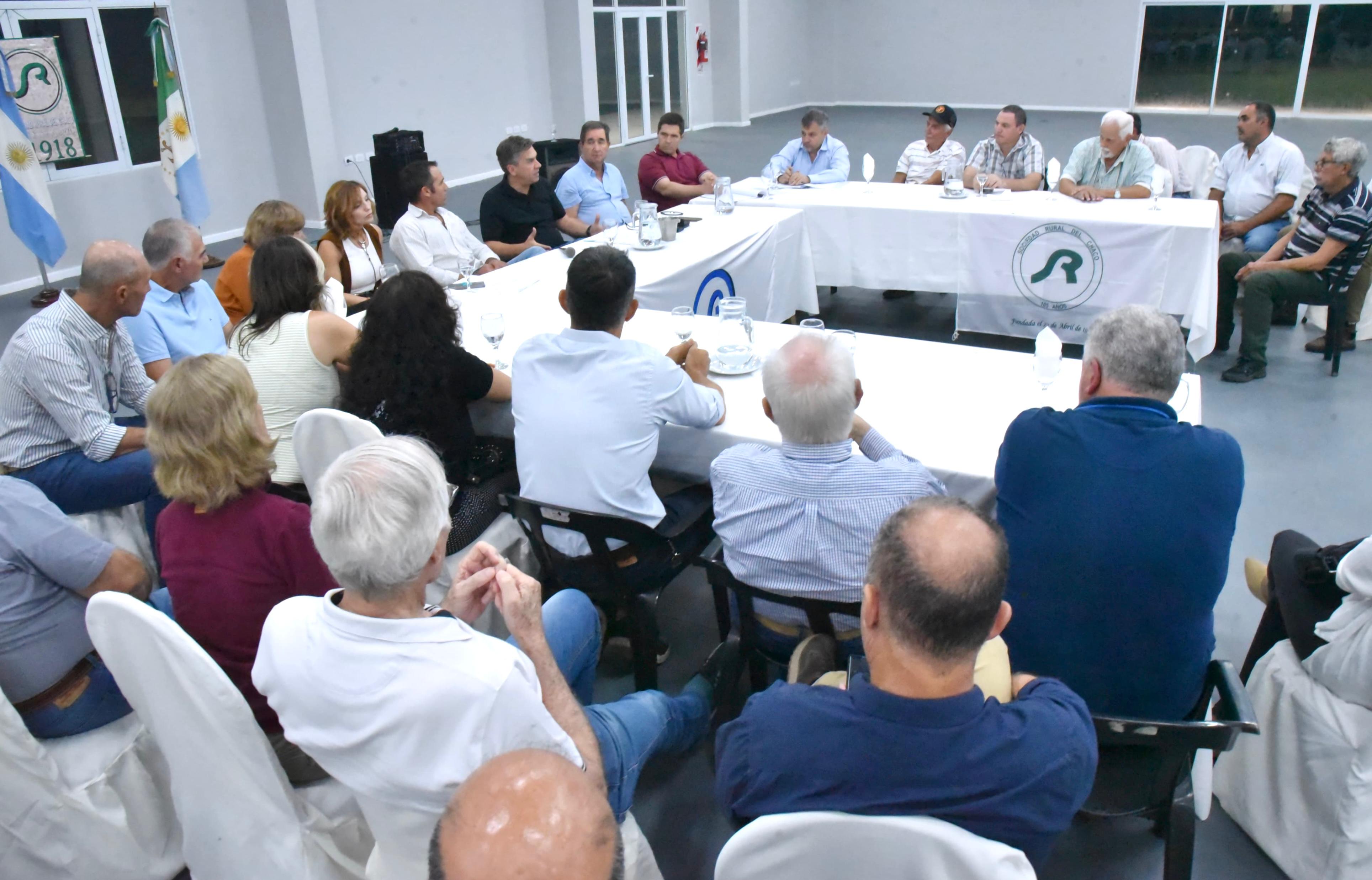 *”LA VISIÓN DE PROVINCIA QUE TENEMOS ES LA DE ACOMPAÑAR SIEMPRE AL CAMPO” DIJO EL GOBERNADOR, EN MARGARITA BELÉN