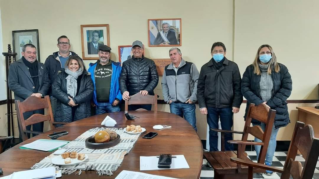 PAPP RECIBIÓ A INTEGRANTES DE LA ASOCIACIÓN DE INGENIEROS AGRÓNOMOS