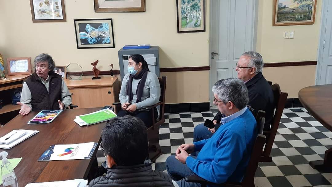 VILLA ANGELA:  EL INTENDENTE ADALBERTO PAPP SE REUNIÓ CON EL PRESIDENTE DEL CONCEJO, HUGO GACZEK PARA DELINEAR PROYECTOS 