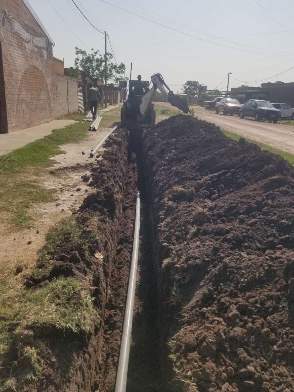 *VILLA ÁNGELA: SAMEEP CULMINÓ LOS TRABAJOS DE EXTENSIÓN DE RED DE AGUA POTABLE, EN EL BARRIO TUPAC*