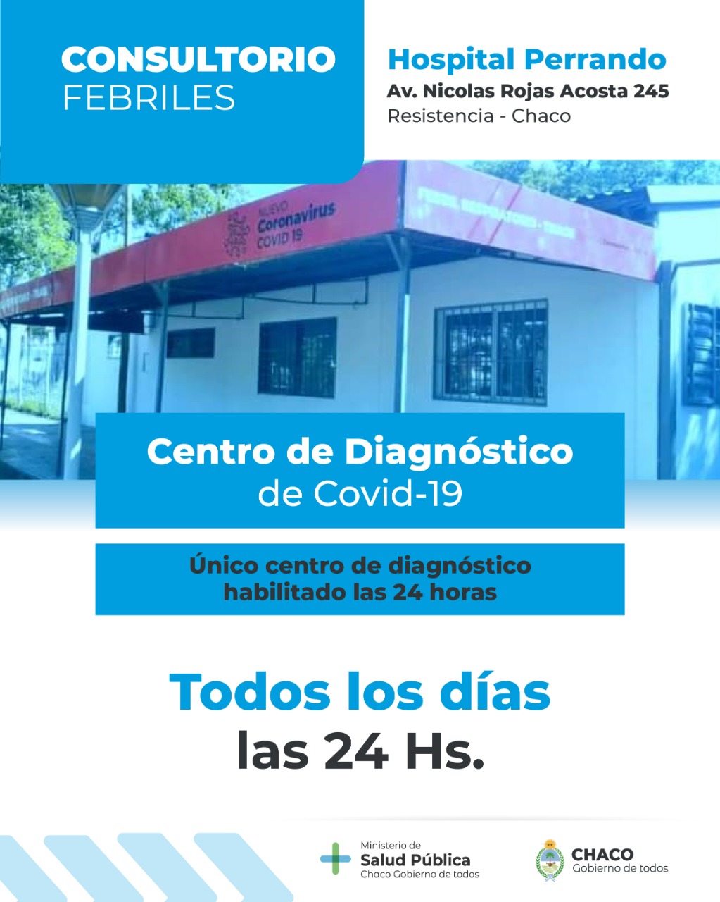 COVID-19: POR MEJORAS DE INDICADORES SANITARIOS, DESDE EL LUNES 7, SE REDUCEN LOS CENTROS DE TESTEOS