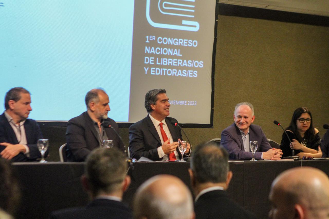 *CAPITANICH EN EL PRIMER CONGRESO DE LIBREROS Y EDITORES: "ES UNA CADENA DE VALOR QUE GENERA RIQUEZAS, SALARIOS Y OPORTUNIDADES”*