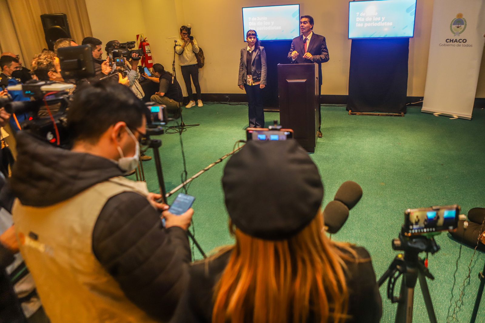 *EN EL DÍA DE LAS Y LOS PERIODISTAS, CAPITANICH DESTACÓ LA CONSTRUCCIÓN DE UNA SOCIEDAD CON MAYOR PLURALIDAD DE VOCES*