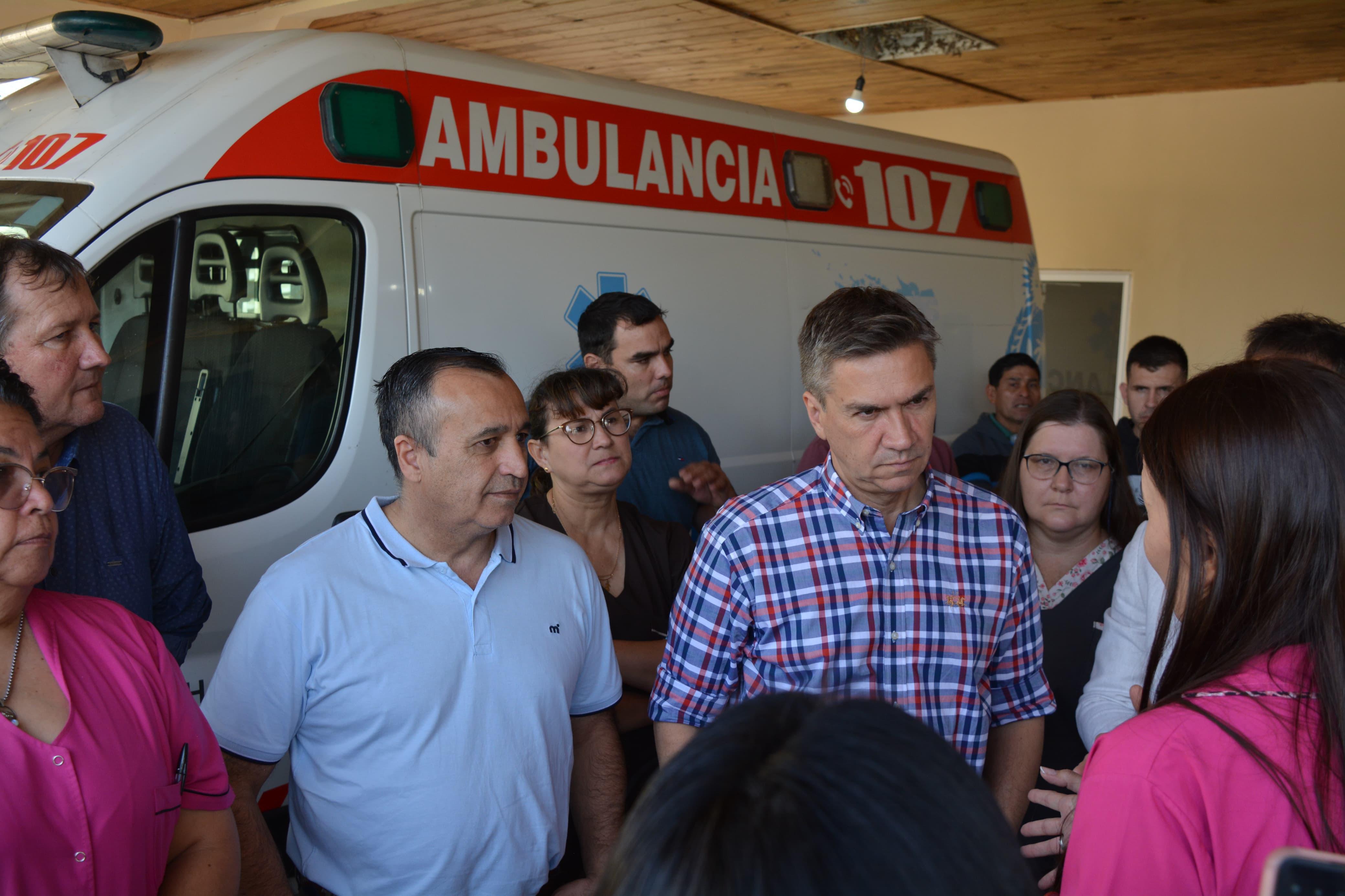 *VILLA BERTHET: ZDERO ENTREGÓ ELEMENTOS AL HOSPITAL LOCAL "SEGUIMOS AFIANZANDO EL SISTEMA SANITARIO" EXPRESÓ EL GOBERNADOR*
