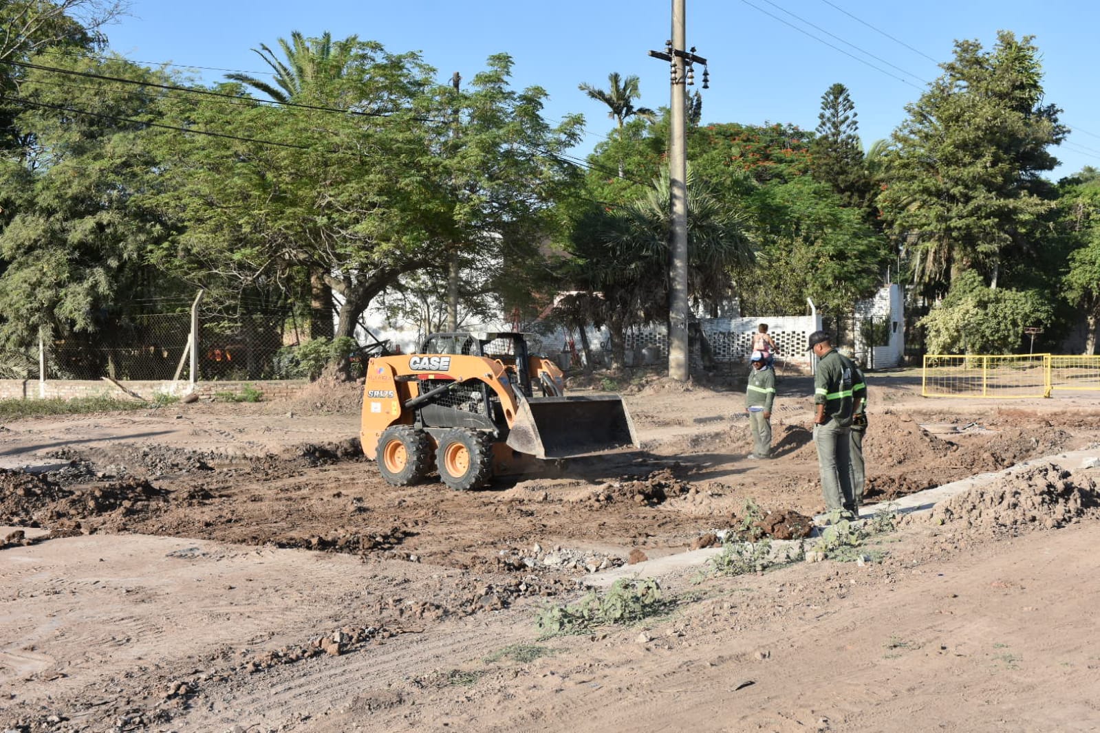 VILLA ANGELA : INTENSO AVANCE EN OBRAS PÚBLICAS EN EL INICIO DEL AÑO 2023
