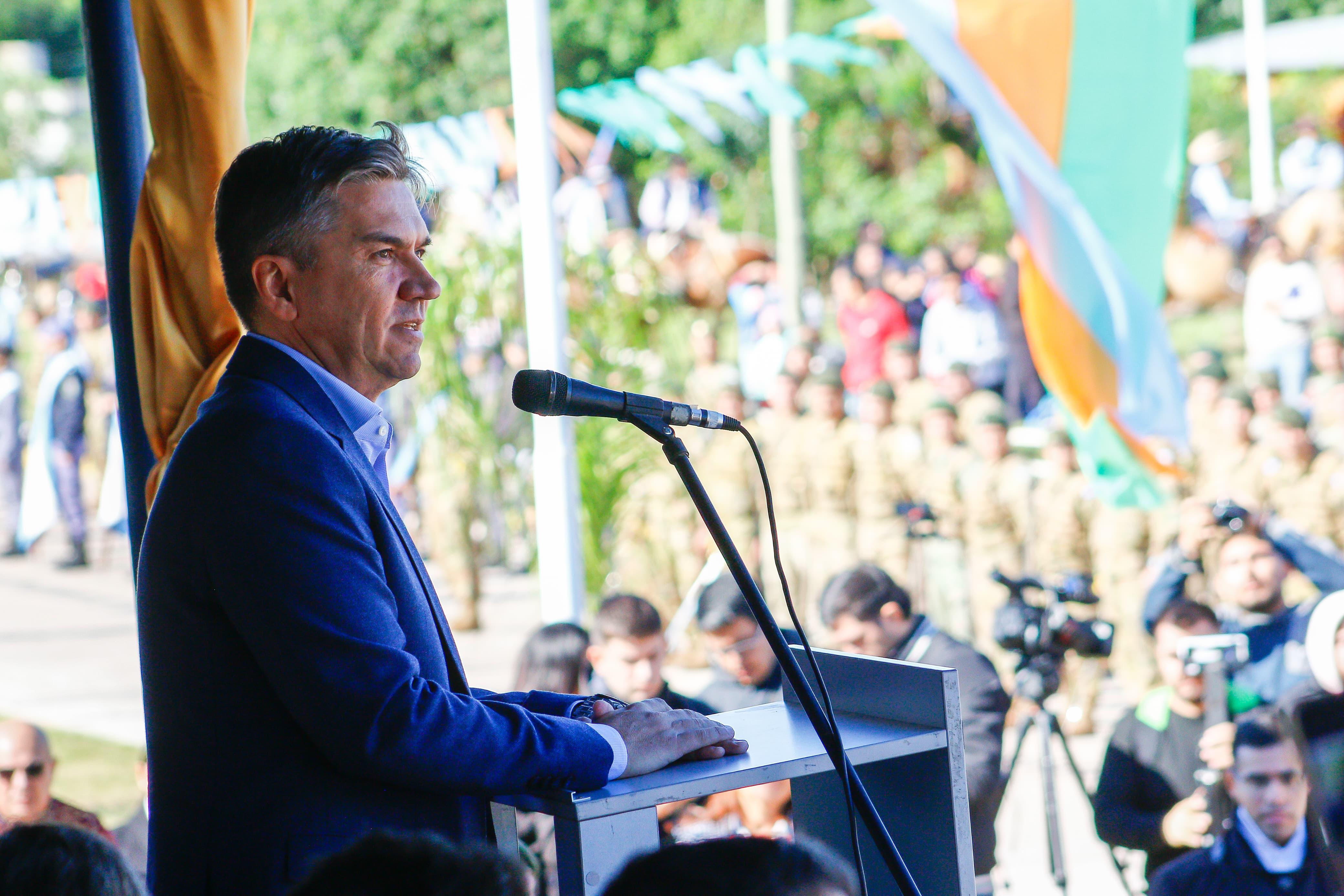 EL GOBERNADOR ACOMPAÑÓ EL 134 ANIVERSARIO DE MARGARITA BELÉN CON INAUGURACIÓN DE OBRAS*