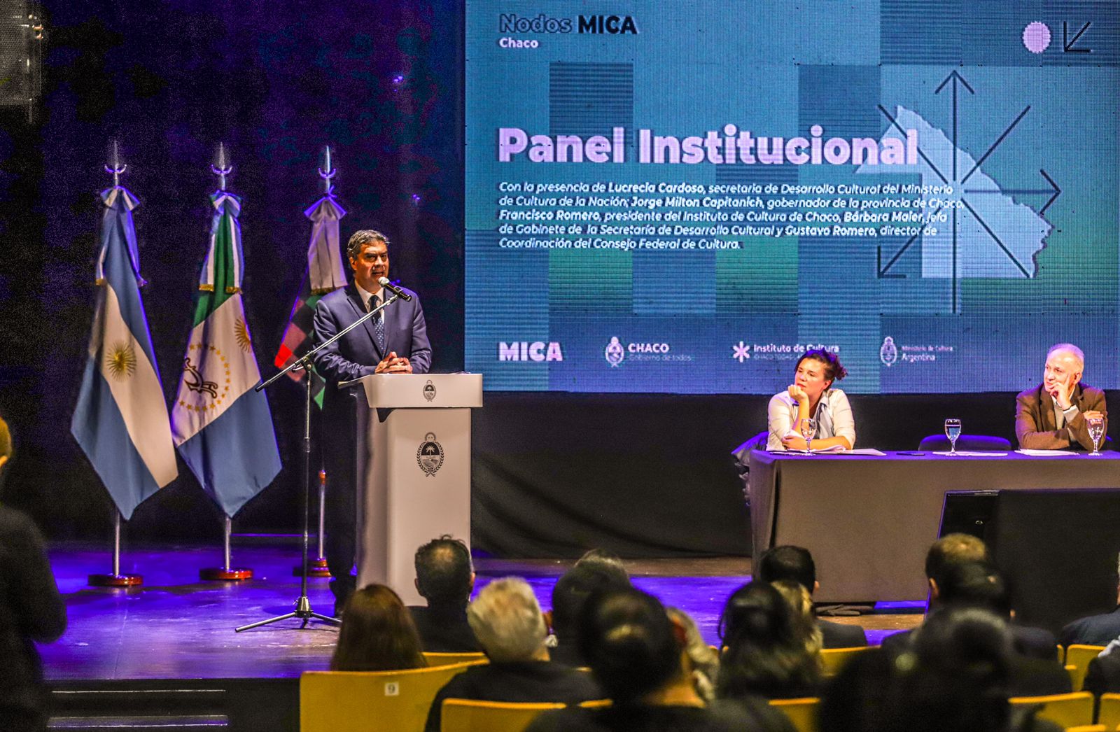 *NODO MICA: “Es un espacio ideal para conectar a las industrias culturales del país y potenciar su desarrollo”, dijo Capitanich*