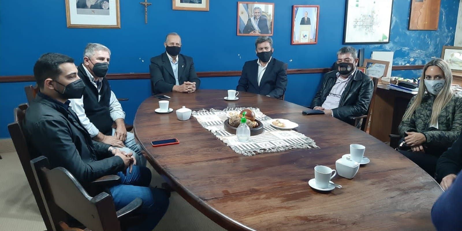 EL INTENDENTE PAPP Y EL SENADOR ZIMMERMANN SE COMPROMETIERON A TRABAJAR JUNTOS EN BENEFICIO A LA COMUNIDAD