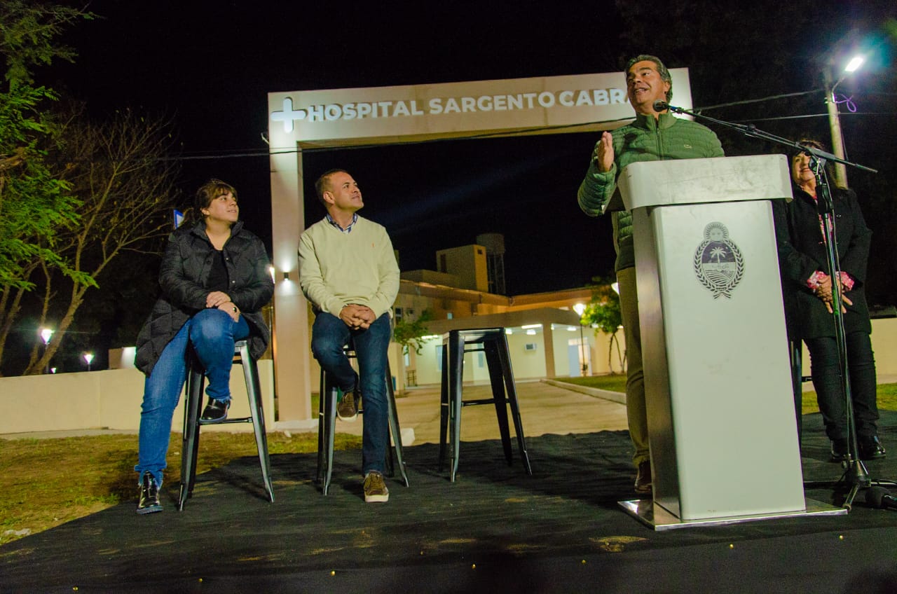 *Garantizar la salud pública: Capitanich inauguró las mejoras en el Hospital “Sargento Cabral” de Colonia Elisa*
