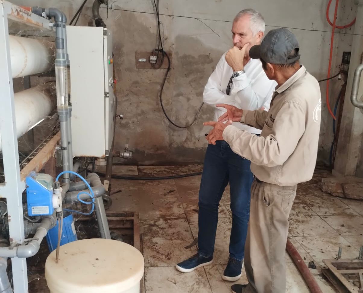*SAMEEP BRINDARÁ ASESORAMIENTO TÉCNICO AL MUNICIPIO DE CHARATA PARA EL MANEJO DE LAS PLANTAS POTABILIZADORAS*