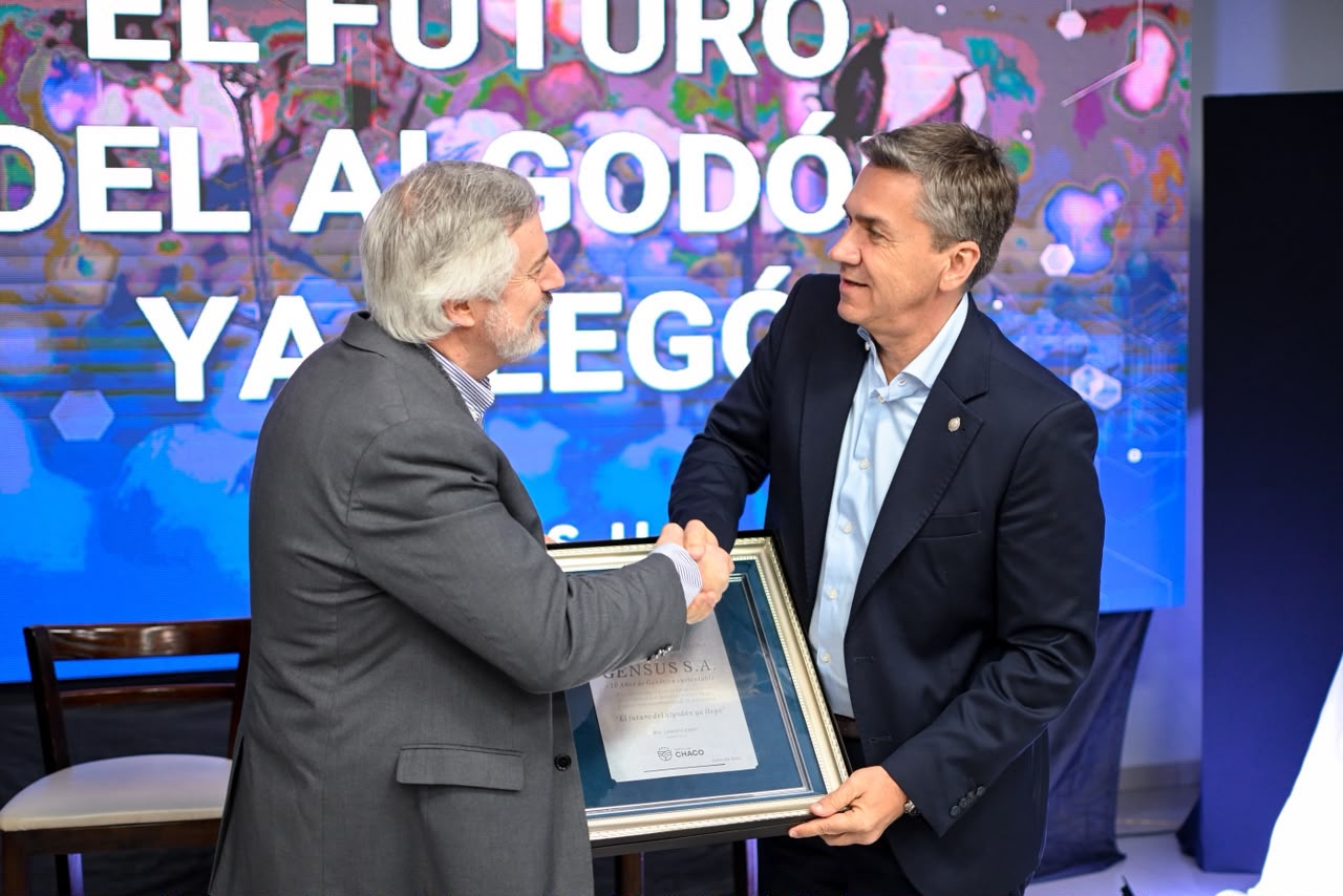 *10 A&Ntilde;OS DE GENSUS Y UN NUEVO CAP&Iacute;TULO PARA EL ALGOD&Oacute;N: PRESENTARON UNA TECNOLOG&Iacute;A QUE MEJORA PRODUCCI&Oacute;N Y CALIDAD*