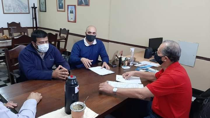 EL INTENDENTE PAPP RECIBIÓ A REFERENTES DE LA ASOCIACIÓN CIVIL “ARRAIGO” 