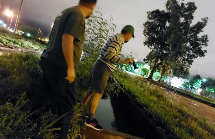 VILLA.ANGELA: EL INTENDENTE PAPP SUPERVISÓ LOS  DESAGÜES DE LA CIUDAD