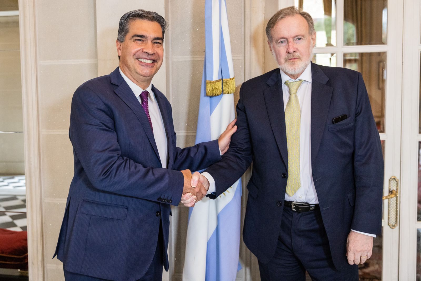 *DERECHOS HUMANOS, COOPERACIÓN DIPLOMÁTICA Y REFORMA CONSTITUCIONAL, LA AGENDA DE CAPITANICH EN SU VISITA A CHILE*