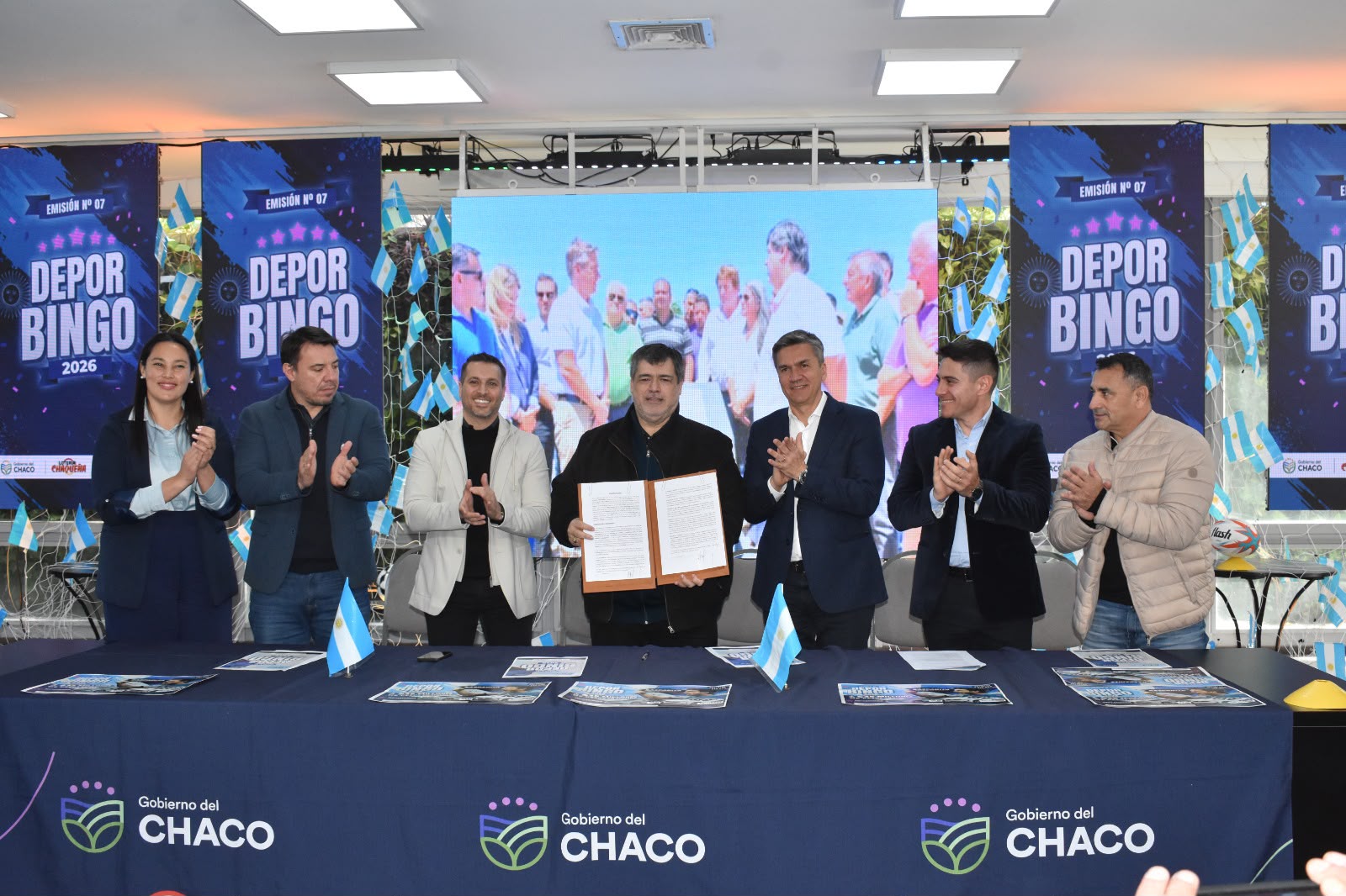 *CONVENIO: PROVINCIA Y LOTER&Iacute;A CHAQUE&Ntilde;A IMPULSAN NUEVAS OBRAS EN LA LIGA CHAQUE&Ntilde;A DE F&Uacute;TBOL*