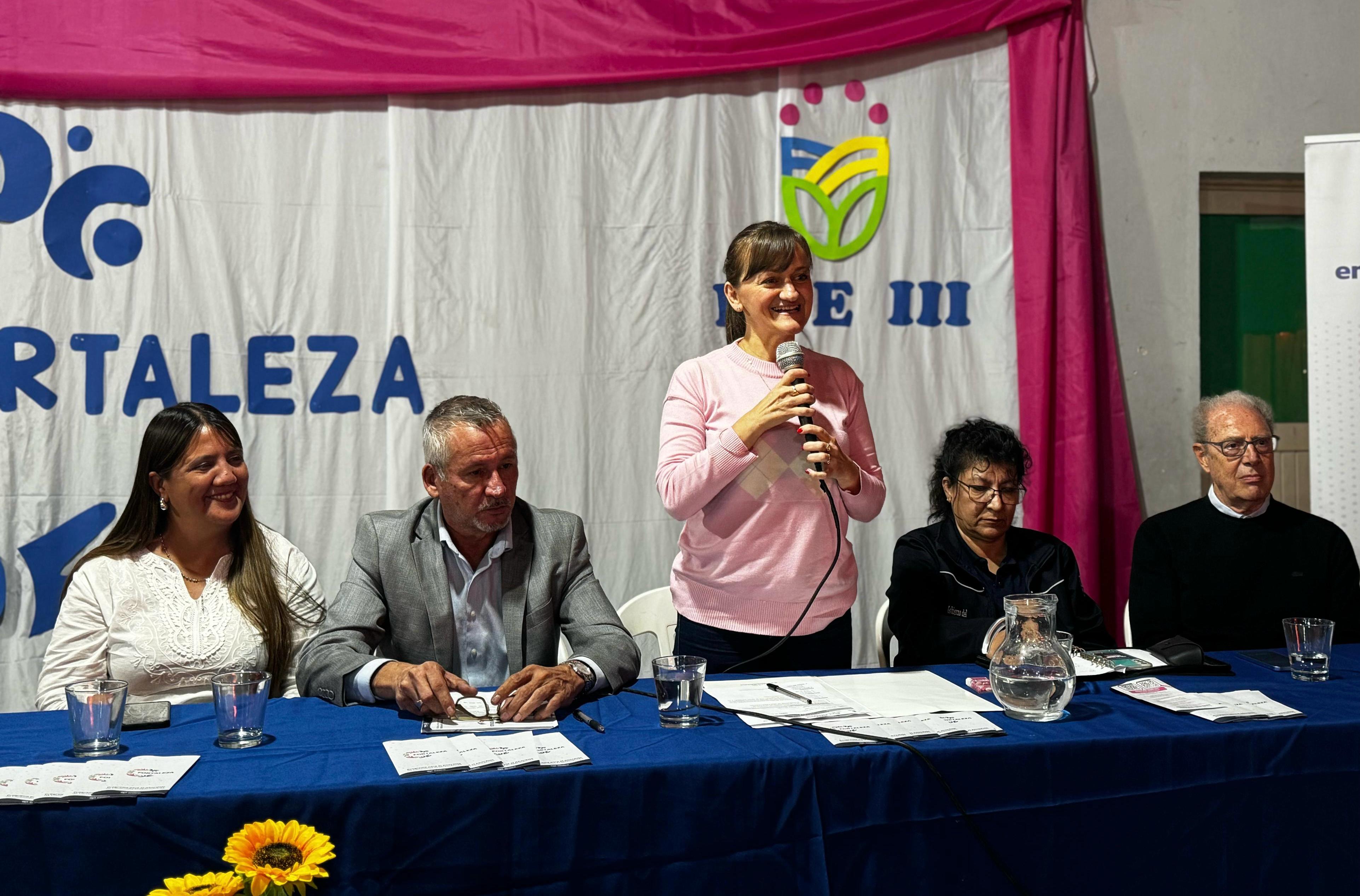 *CONCEPCIÓN DEL BERMEJO: LA VICEGOBERNADORA SCHNEIDER CONTINÚA IMPULSANDO “FORTALEZA EN TERRITORIO”*