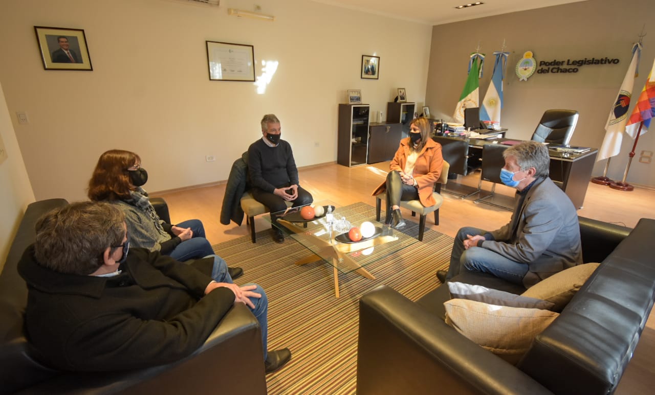 Sager y el vicepresidente de Enacom analizaron proyectos de conectividad para el Chaco