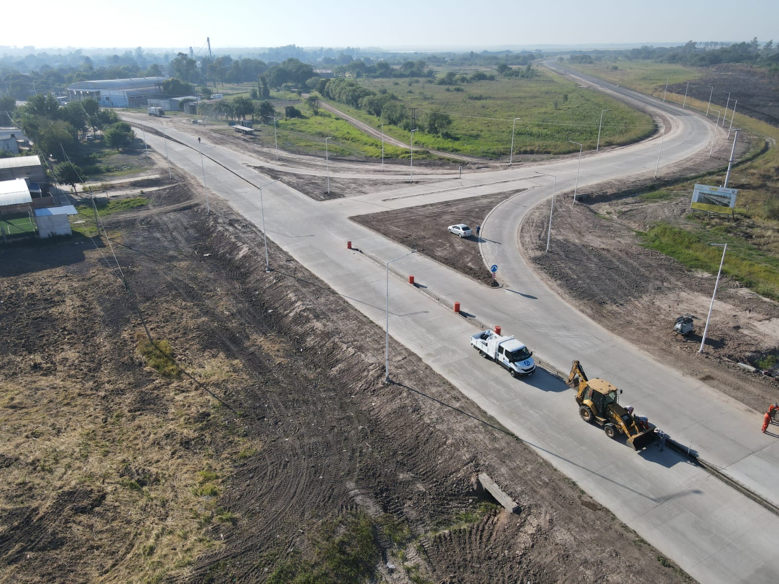 *PUERTO LAS PALMAS: LAS OBRAS DEL ACCESO EN SU ETAPA FINAL PARA SER INAUGURADAS A FINES DE ENERO*