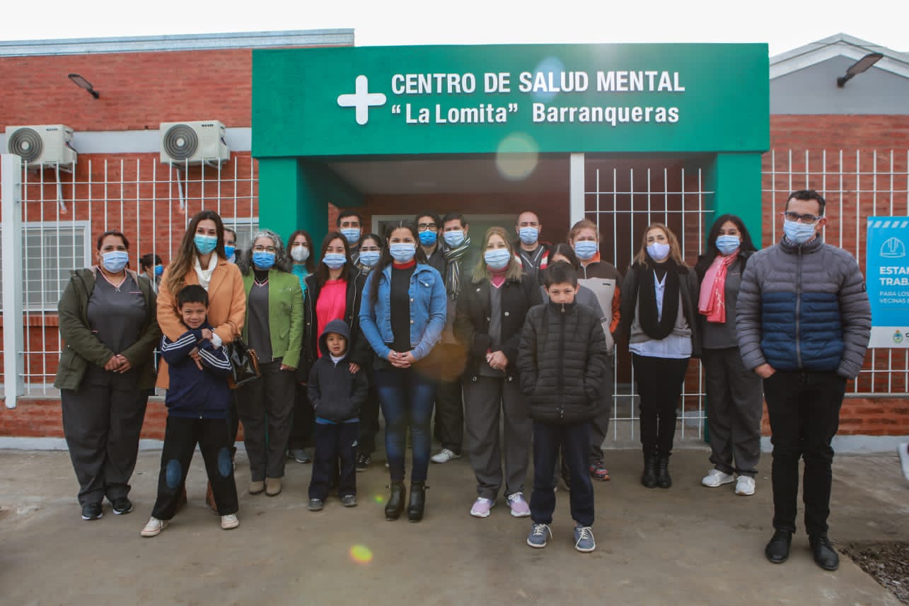 BARRANQUERAS: CAPITANICH HABILITÓ EL EDIFICIO REFUNCIONALIZADO DEL CENTRO DE SALUD MENTAL "LA LOMITA"