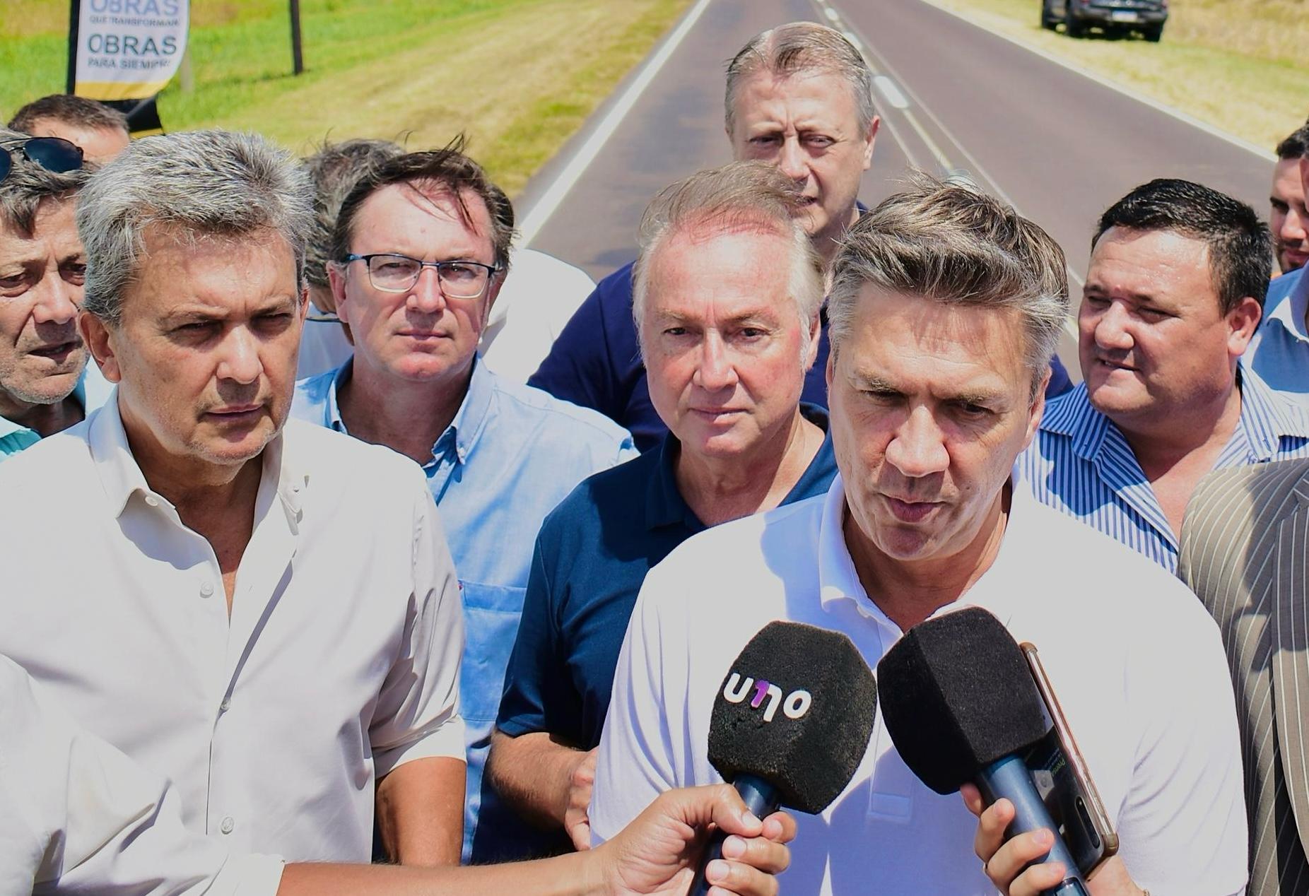 EL GOBERNADOR ZDERO INAUGURÓ LA REPAVIMENTACIÓN DE LA RUTA PROVINCIAL Nº 6, TRAMO SAN BERNARDO- VILLA BERTHET