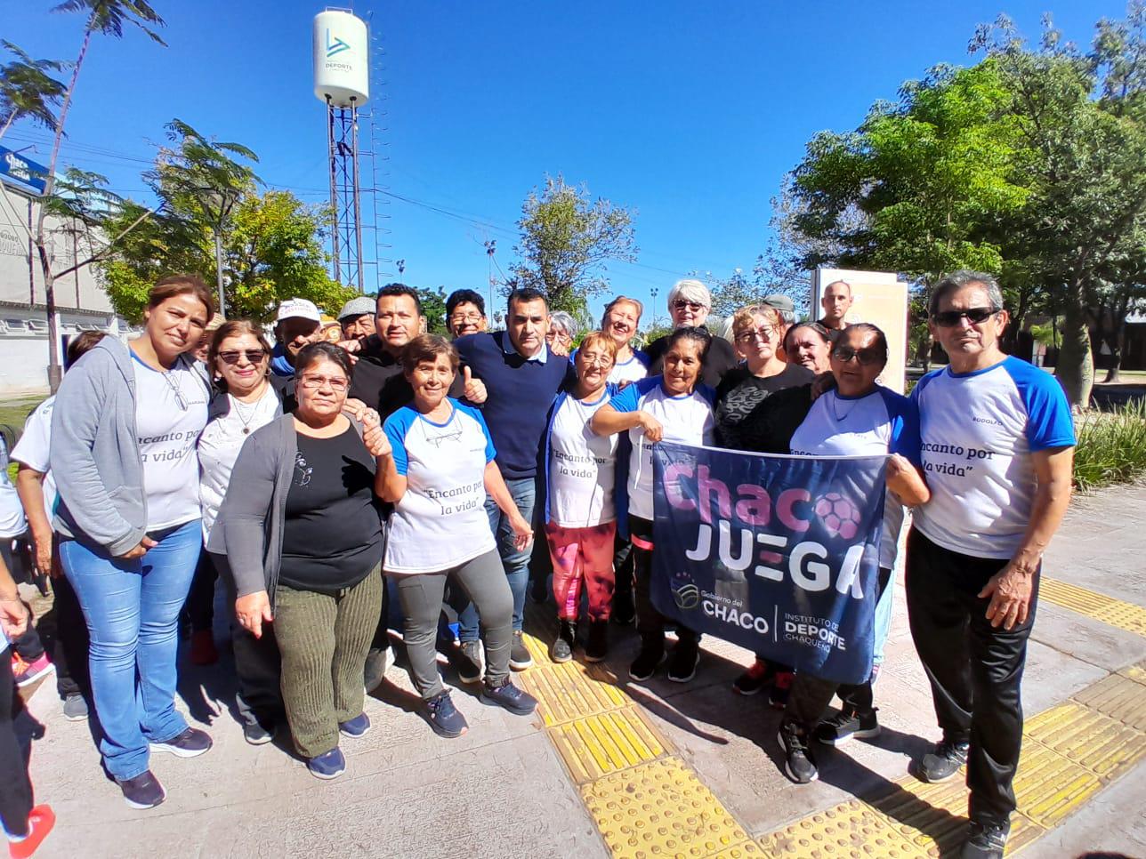 POLIDEPORTIVO JAIME ZAPATA: ENCUENTRO PROMOCIONAL “CHACO JUEGA 2025” DE ADULTOS MAYORES
