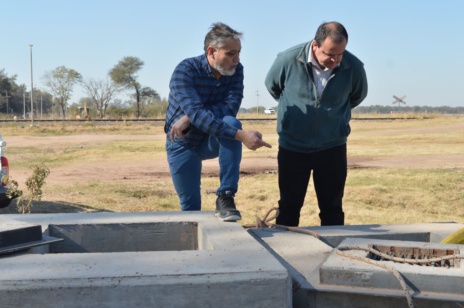 *SE REPARÓ EL SEGUNDO ACUEDUCTO, EN LA ZONA DE AVIA TERAI*