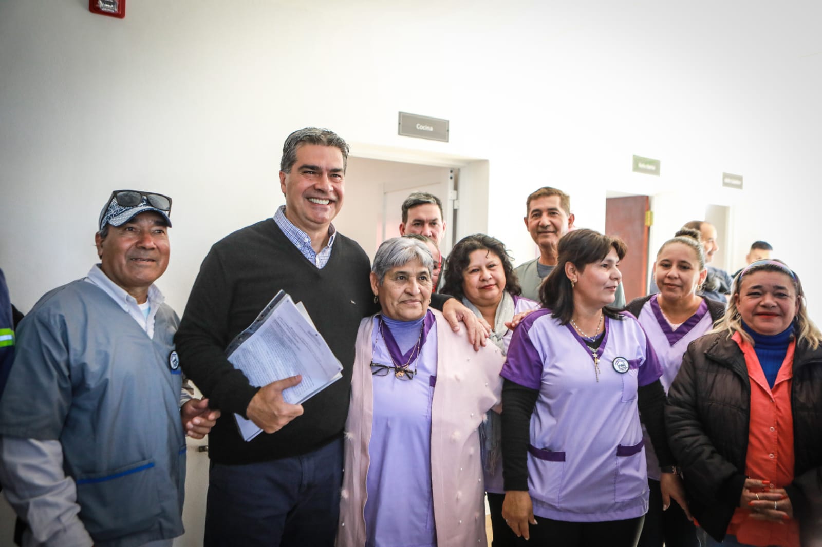 *OBRAS PARA GARANTIZAR DERECHOS: EN LA ESCONDIDA, EL GOBIERNO INAUGURÓ UNA RESIDENCIA DE ADULTOS MAYORES, MÁS PAVIMENTO Y UN COMPLEJO DEPORTIVO*