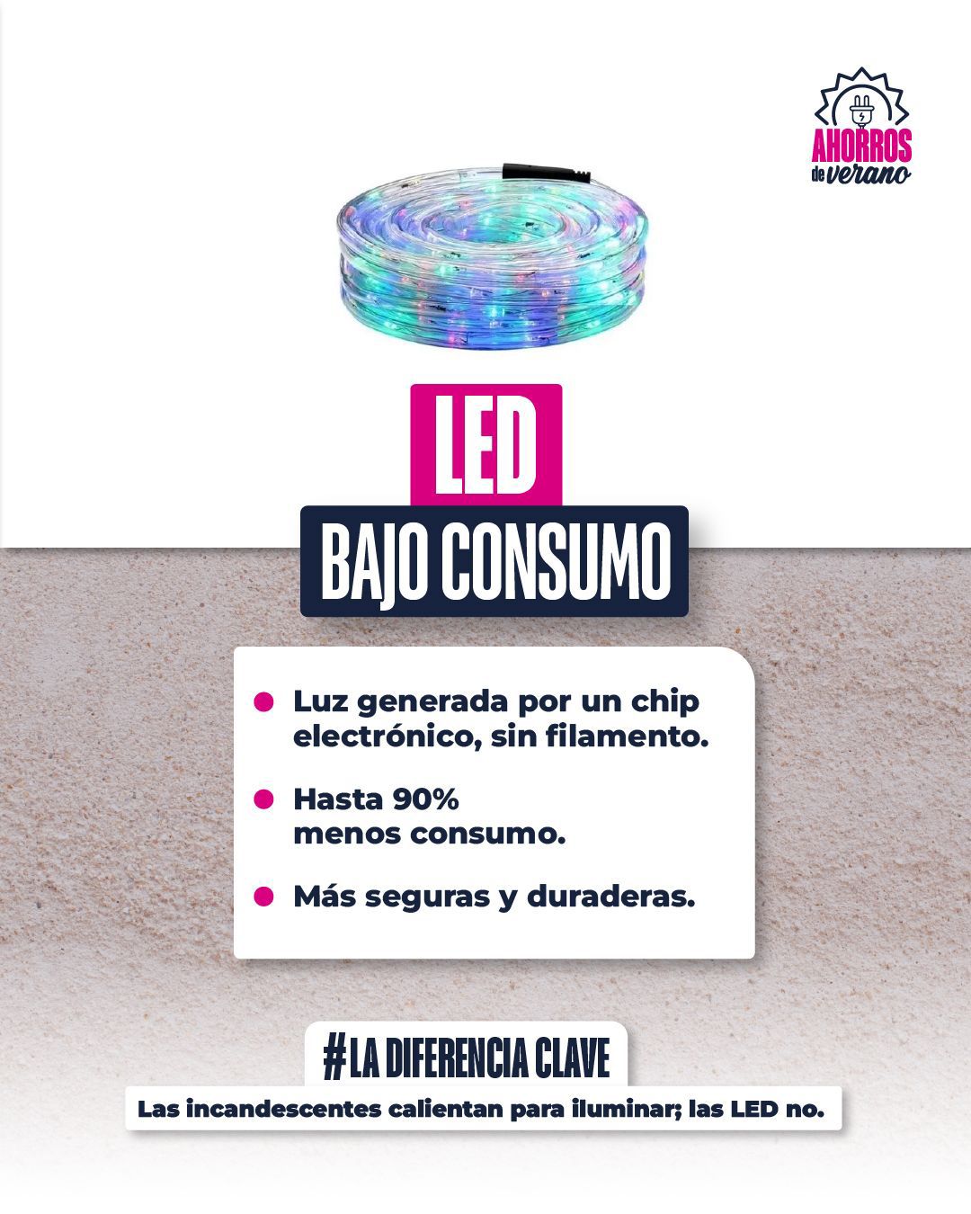 *FIESTAS CON AHORRO ENERG&Eacute;TICO: EL USO DE LED REDUCE HASTA UN 90% EL CONSUMO*