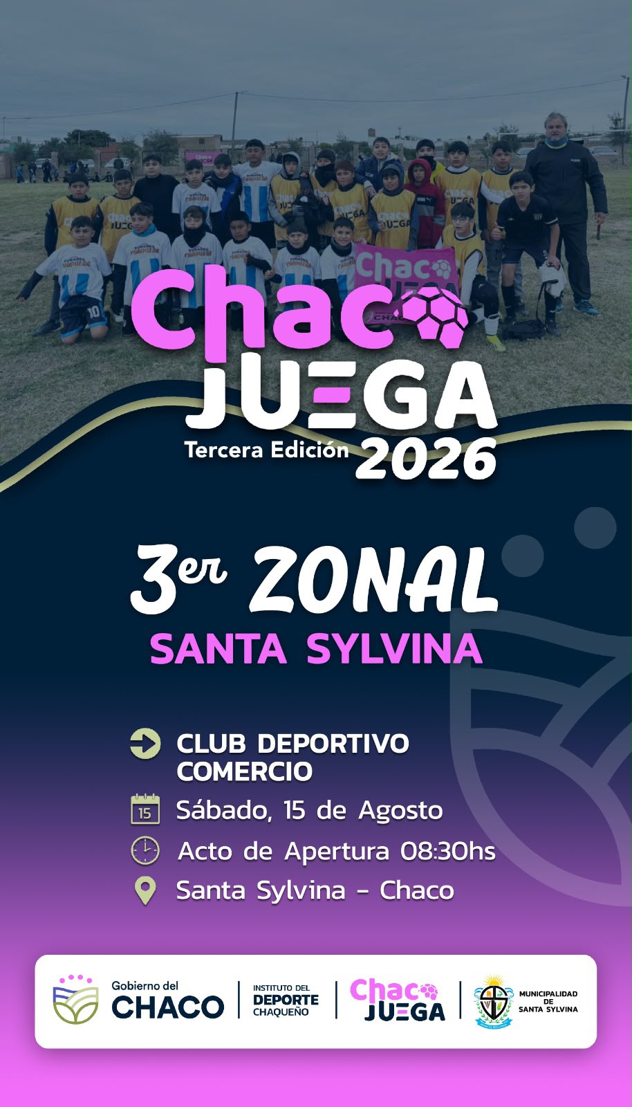 *CHACO JUEGA SE PREPARA PARA VIVIR SU TERCER Y CUARTO ZONAL*