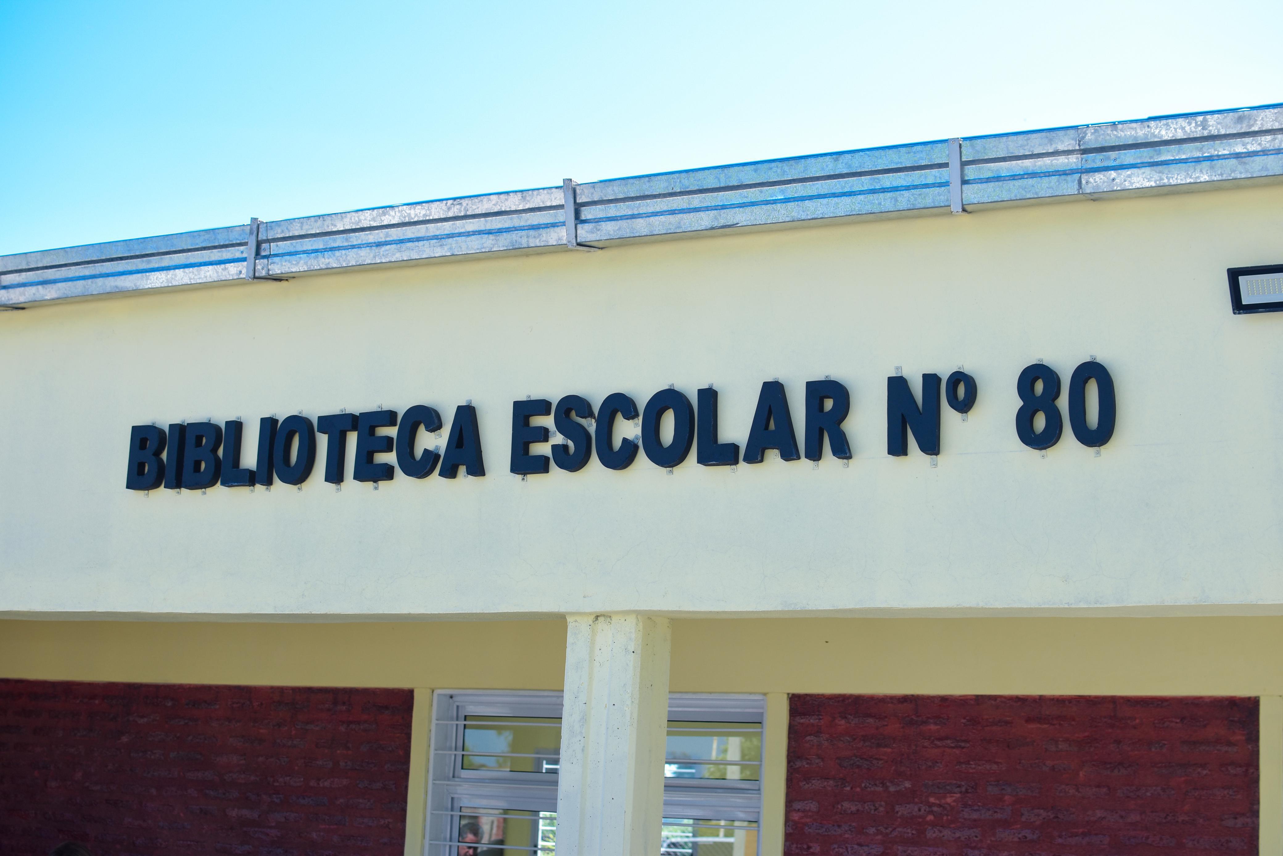 *SAMUHÚ: EL GOBERNADOR ZDERO INAUGURÓ EL NUEVO EDIFICIO DE LA BIBLIOTECA PÚBLICA N°80 “EDUARDO NAZARENO ROSCIANI”*