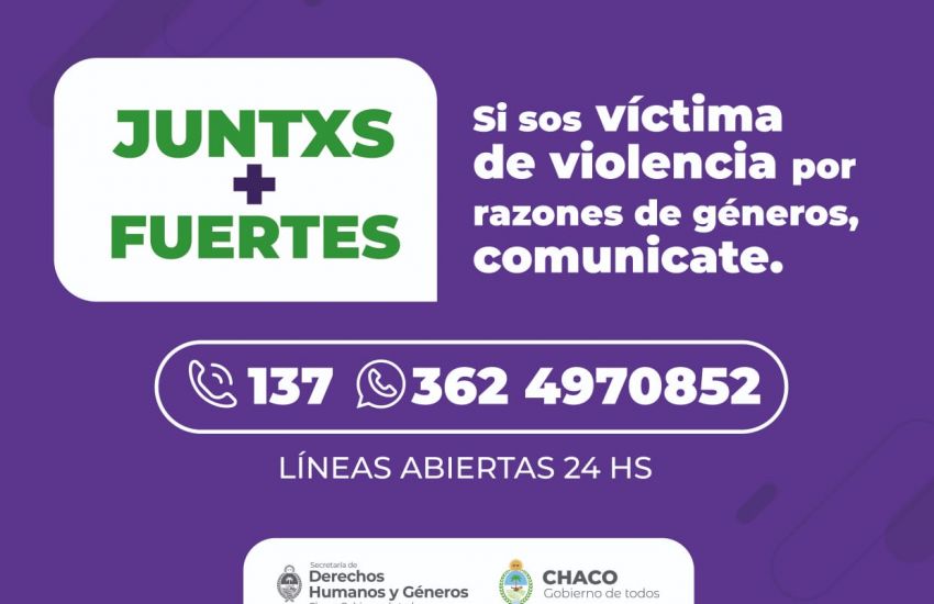 ACOMPAÑAMIENTO DEL GOBIERNO A CHAQUEÑA VÍCTIMA DE VIOLENCIA POR MOTIVOS DE GÉNERO EN USHUAIA