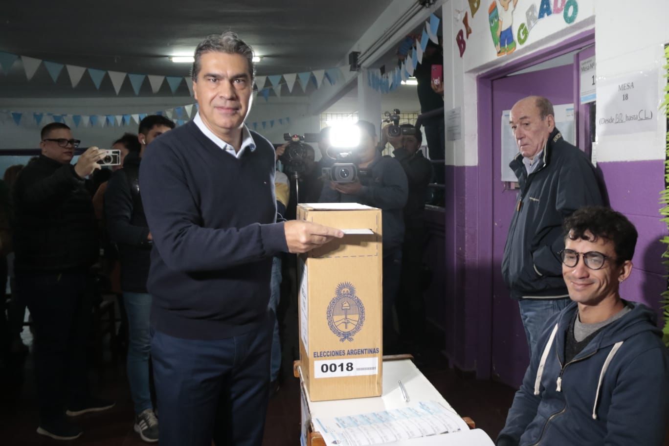 *Elecciones 2023: Capitanich votará el domingo a las 8 en la Escuela 41*