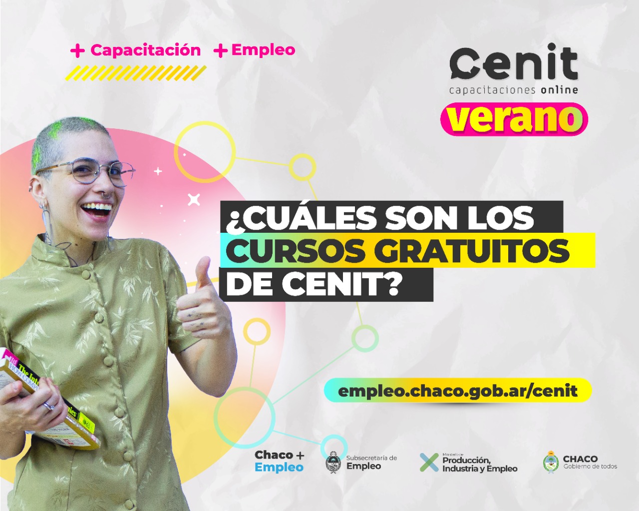 *Cénit Verano: cuáles son los cursos gratuitos que ofrece el Gobierno del Chaco*