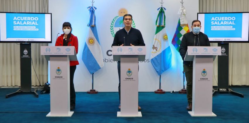 EL GOBIERNO ANUNCIÓ EL INCREMENTO SALARIAL PARA LAS Y LOS DOCENTES DE LA PROVINCIA